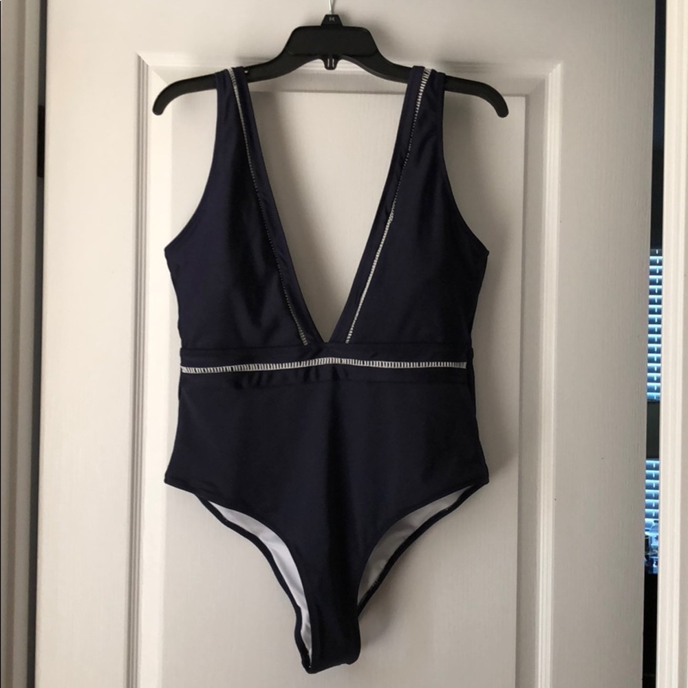 Cupshe One-piece, Navy XL